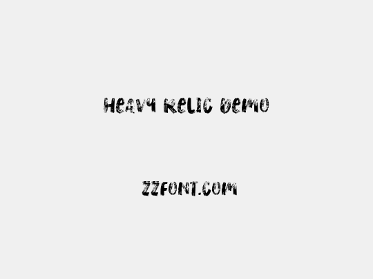 Heavy Relic Demo