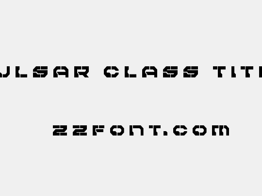 Pulsar Class Title