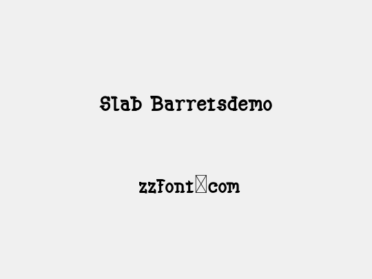 Slab Barretsdemo