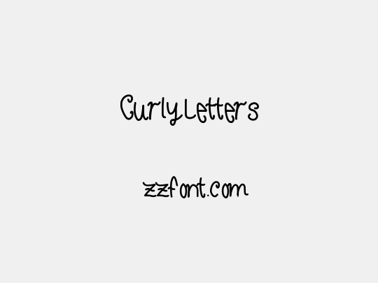 CurlyLetters