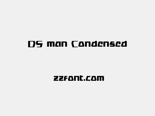 DS man Condensed