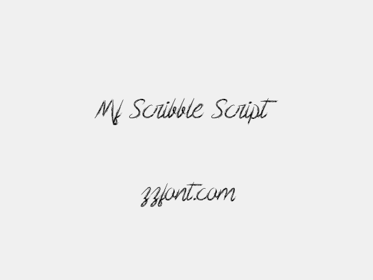 Mf Scribble Script