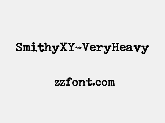 SmithyXY-VeryHeavy