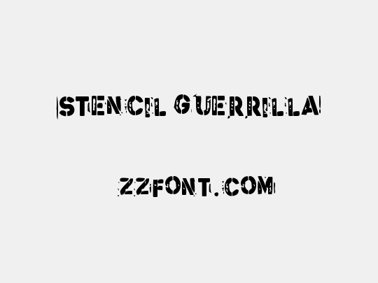 Stencil Guerrilla