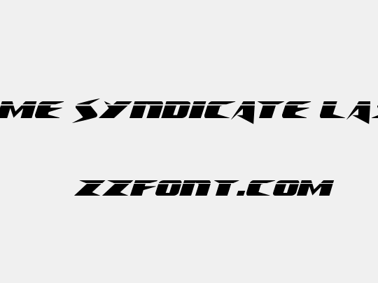Crime Syndicate Laser