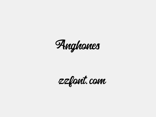 Anghones