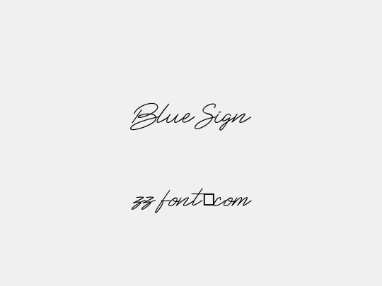 BlueSign