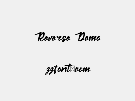 Reverse Demo