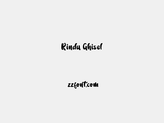 Rindu Ghisel