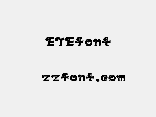 EYEfont