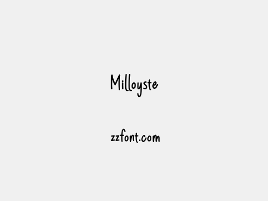 Milloyste