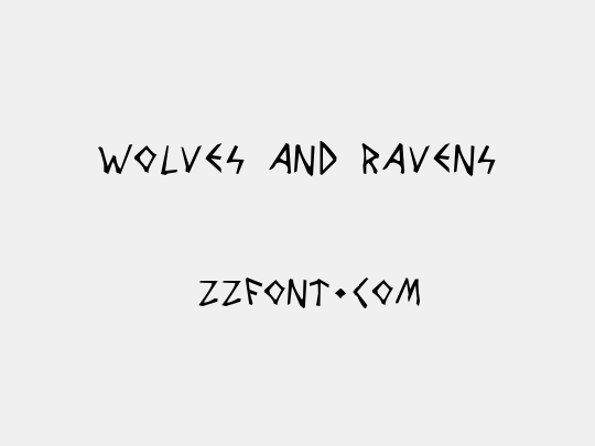 Wolves and Ravens