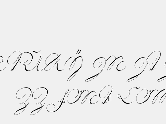 18th Century Initials