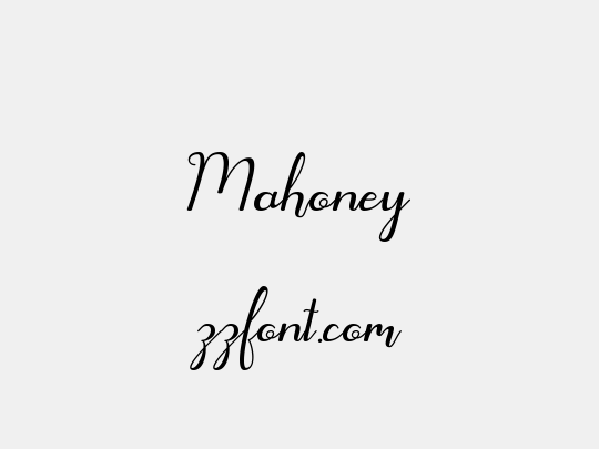 Mahoney