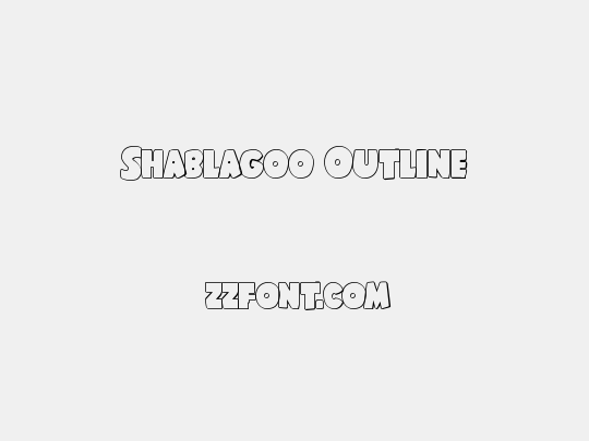 Shablagoo Outline