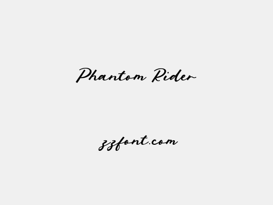 Phantom Rider