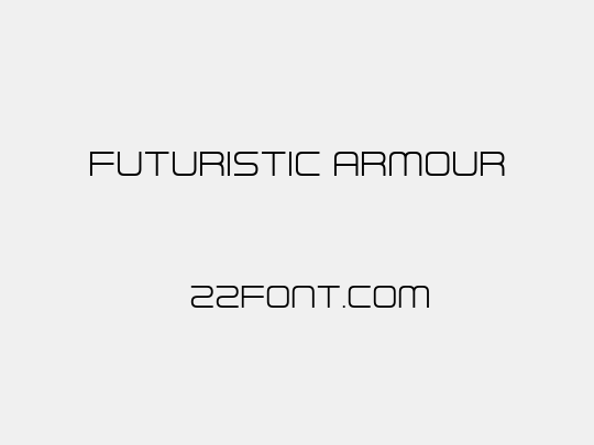 Futuristic Armour