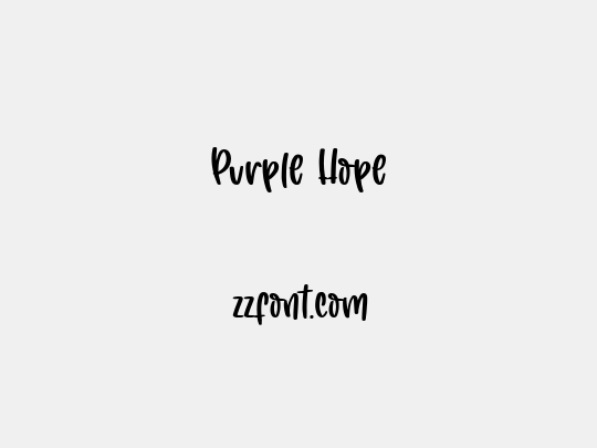 Purple Hope