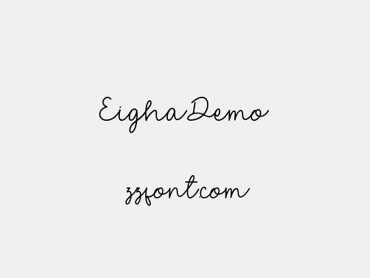 Eigha Demo