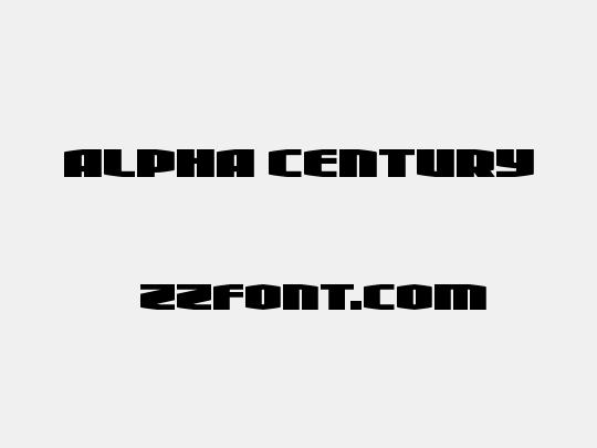 Alpha Century