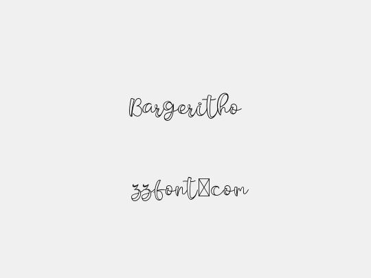 Bargeritho