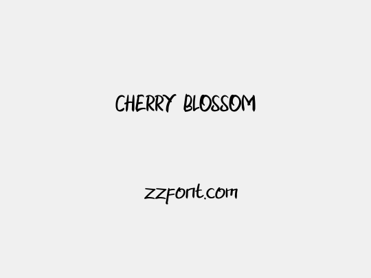 CHERRY BLOSSOM