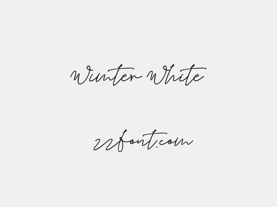 Wimter White