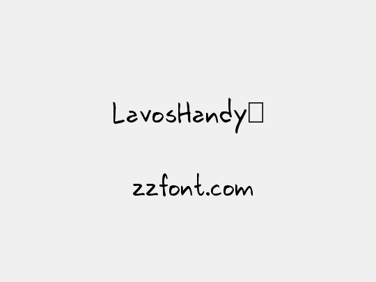 LavosHandy™