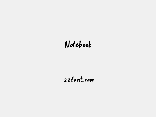 Notebook