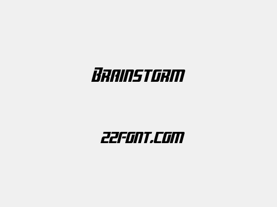 Brainstorm