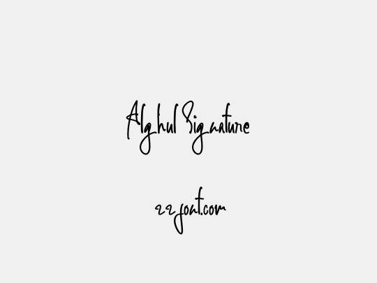 Alghul Signature