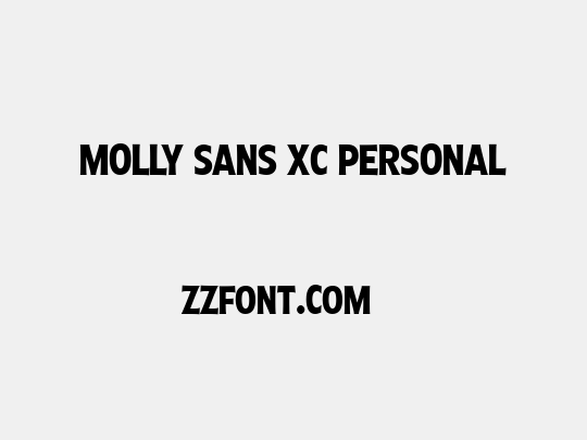 Molly Sans XC PERSONAL