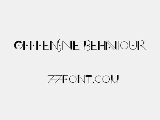 Offfensive Behaviour