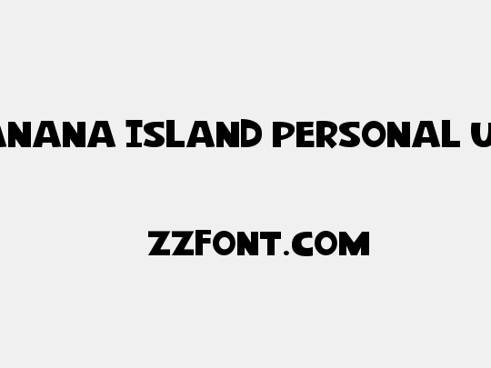 Banana Island Personal Use