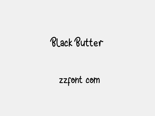 Black Butter