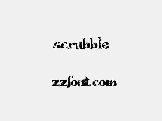 Scrubble