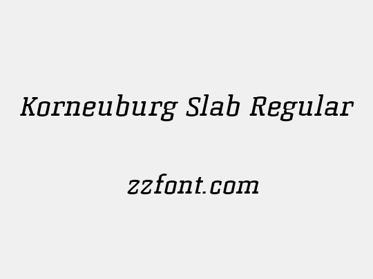 Korneuburg Slab Regular
