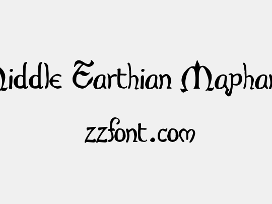 Middle Earthian Maphand