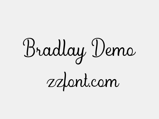Bradlay Demo