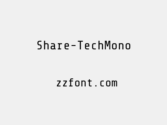 Share-TechMono