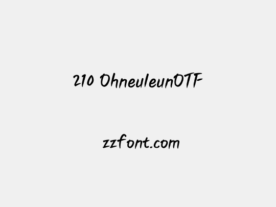 210 OhneuleunOTF