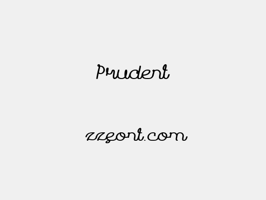Prudent