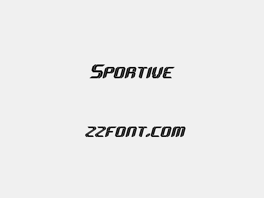 Sportive