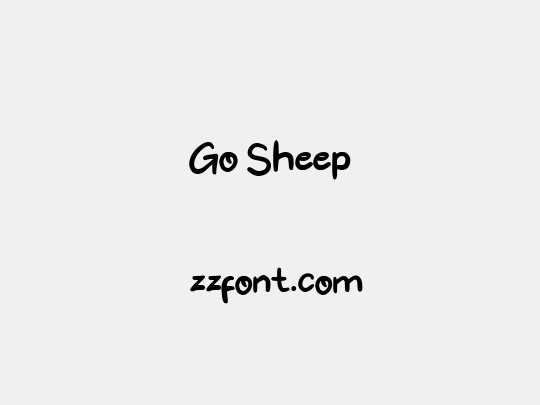 Go Sheep