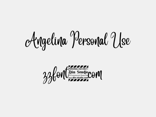 Angelina Personal Use