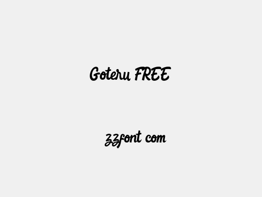 Goteru FREE