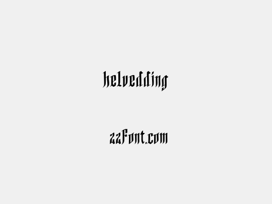 helvedding