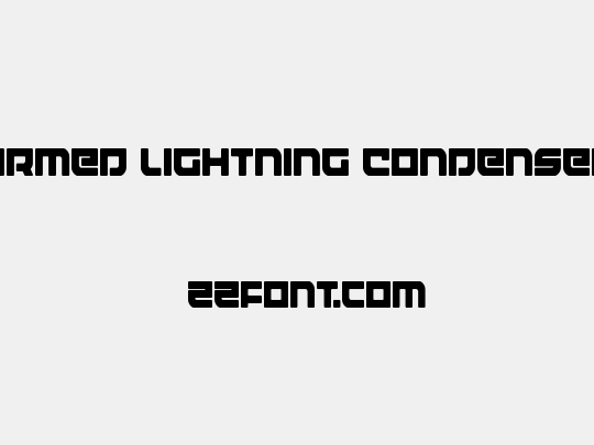 Armed Lightning Condensed