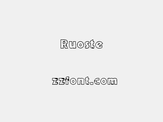 Ruoste