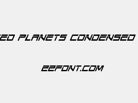 United Planets Condensed Ital